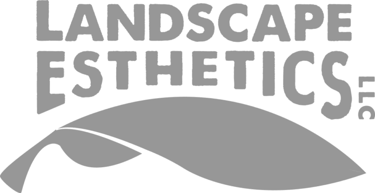 landscape esthetics leaf logo